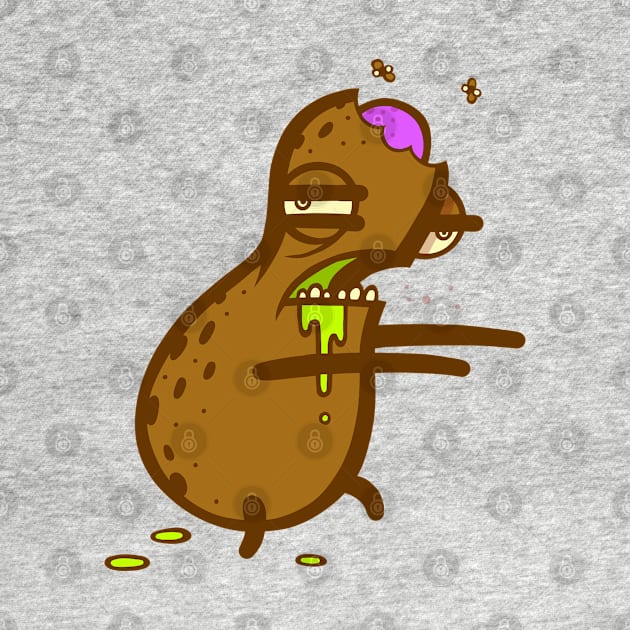 Zombie Peanut by ArtisticDyslexia